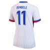 Officiële Voetbalshirt Frankrijk Dembele 11 Uit EK 2024 - Dames